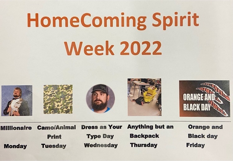 spirit week 2022